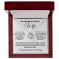 To My Beautiful Wife - Necklace wfh-11b