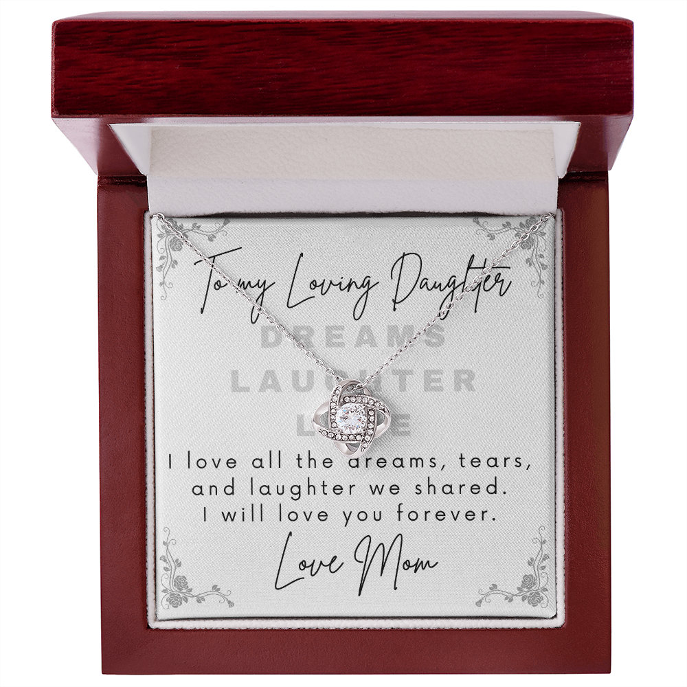 Daughter Gift From Mom, Loving Gift from Mom to Daughter, Gift for Graduation, Birthday, Mothers Day aDFM01A