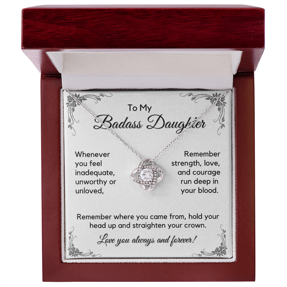 Daughter Gift from Dad, College High School Graduation, Daughter Birthday Jewelry Gift From Dad, keDFD06A