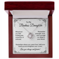 Daughter Gift from Dad, College High School Graduation, Daughter Birthday Jewelry Gift From Dad, keDFD06A
