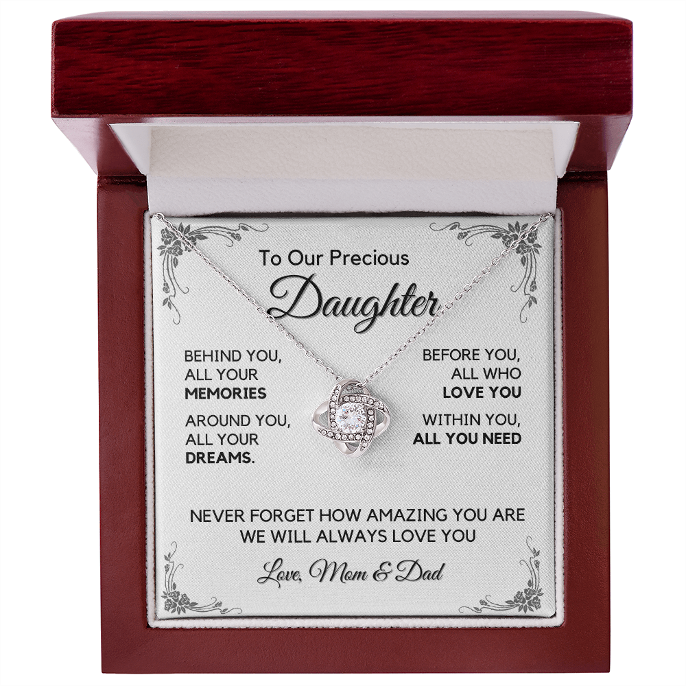 Daughter Gift from Parents, Daughter Graduation Gift, Father Daughter Gift, College Grad Gift, Graduation Present, 14K Necklace aDFD05A
