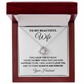 To My Wife - Always Forever - Necklace wfh-16