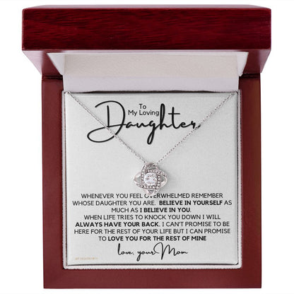 To My Daughter, Gift from Mom, Birthday, Graduation, Holidays FBDFGEN17-LKZ