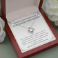 Daughter Gift from Dad, Daughter Graduation Gift, Father Daughter Gift, College Grad Gift, Graduation Present, 14K Necklace, DG01B