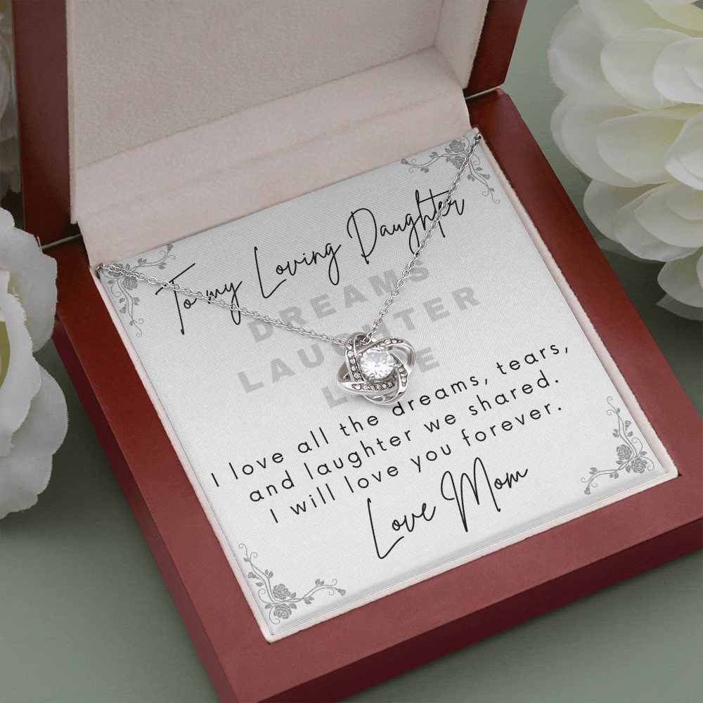 Daughter Gift From Mom, Loving Gift from Mom to Daughter, Gift for Graduation, Birthday, Mothers Day aDFM01A
