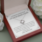 Daughter Gift from Dad, Daughter Graduation Gift, Father Daughter Gift, College Grad Gift, Graduation Present, 14K Necklace, DG01E