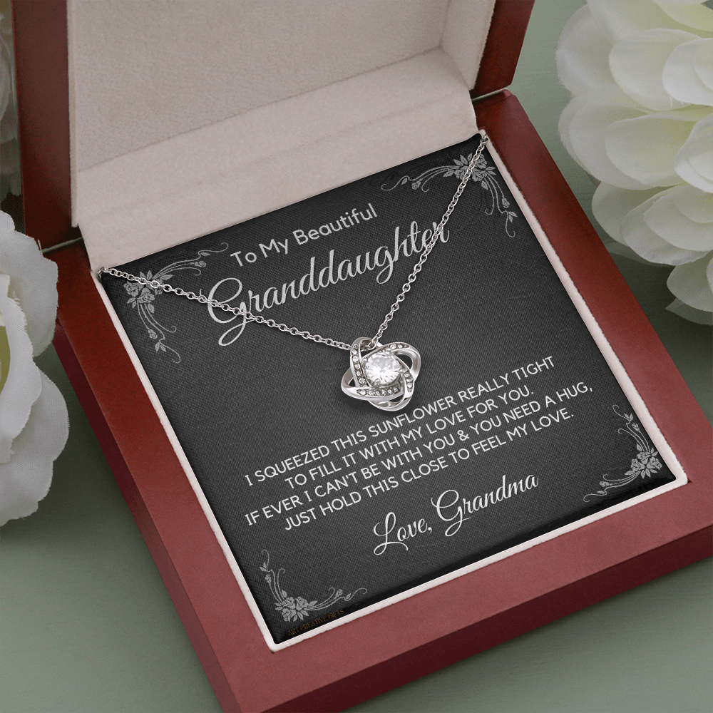 Granddaughter Gift from Grandma, Gift for Graduation, Birthday, Mother's Day, 14K Necklace, lkaGDFGM25