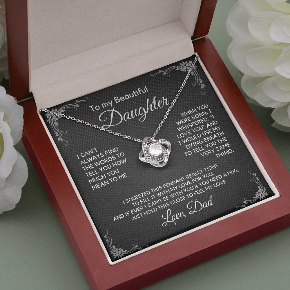 Daughter Gift from Dad, Daughter Graduation Gift, Father Daughter Gift, College Grad Gift, Graduation Present, 14K Necklace aDFD02